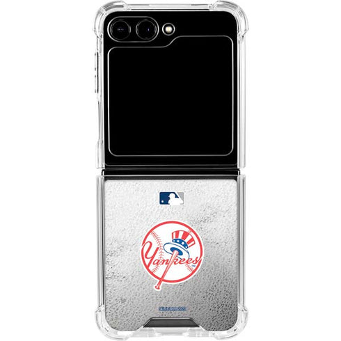 MLB New York Yankees Game Ball Galaxy Z Flip6 Clear Case